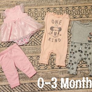 0-3 Months - Baby Girls Lot